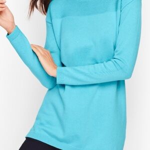 Talbots 2XL blue sweater